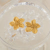 Anti Tarnish Golden Mini flower Earring