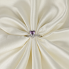 Sterling Silver Purple Heart Shaped Ring
