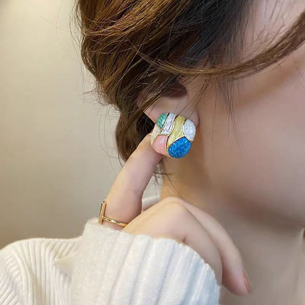 Combo Of 2 New Fancy Stud Earrings