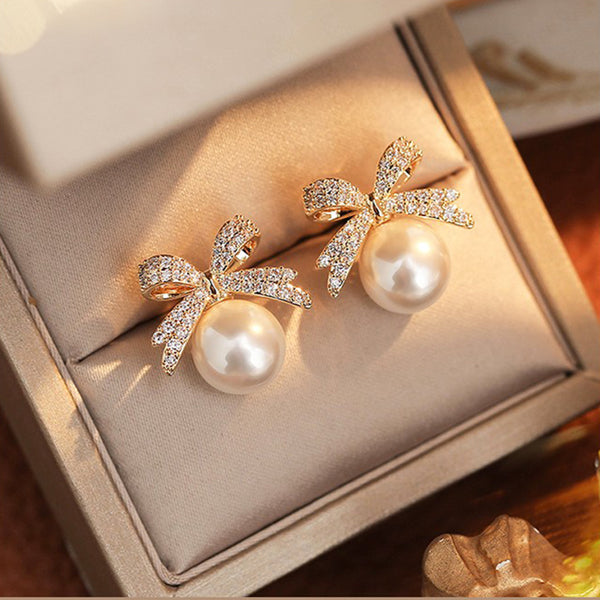 Pack Of 2 Butterfly & Bow Earring