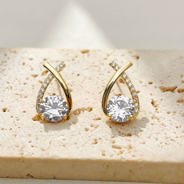 Pack Of 2 Crystal Earring