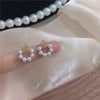 Combo Of 2 Fancy Goden Hoop & Pearl Erring