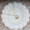 Gold Plated Nazar Evil Eye Pendant Necklace