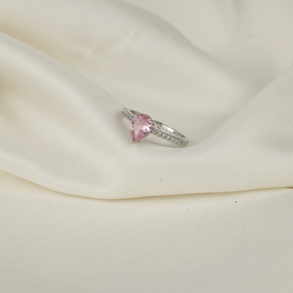 Sterling Silver Heart Shaped Ring