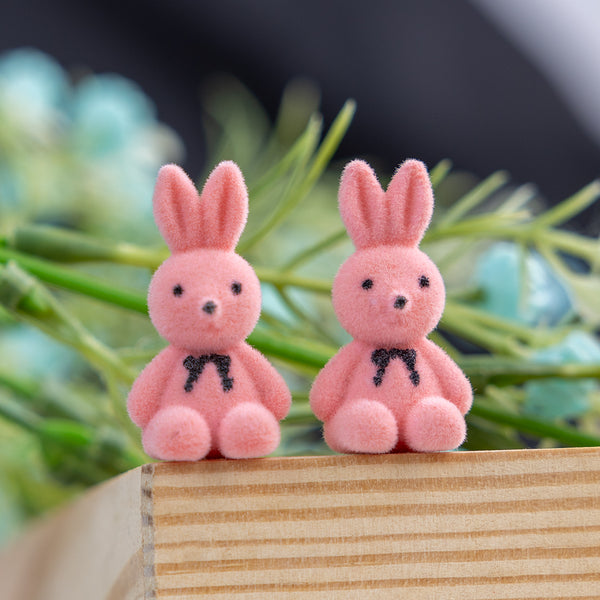 Cute Pink Teddy Studs Earring