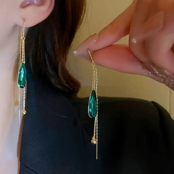 Crystal Ear Cuff earrings