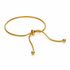 Classic Gold Adjustable Snake Chain Bracelet