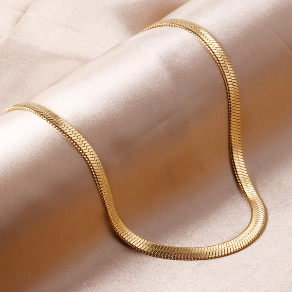 Stainless Steel Snake Bone Chain