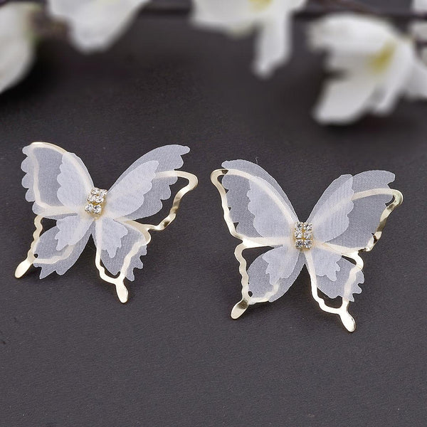 Lace Butterfly Earrings
