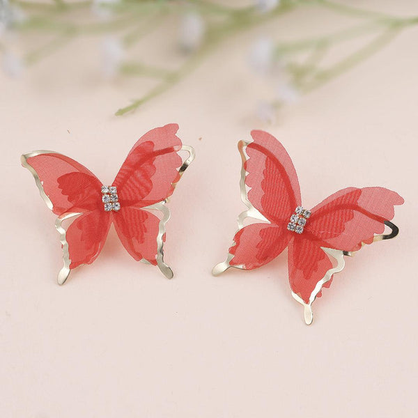 Lace Butterfly Earrings