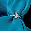 Cute Mermaid Tail Women Open Ring