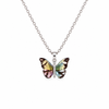 Multi Colour Butterfly Necklace
