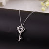 Lock and Key Pendant Necklace