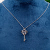 Lock and Key Pendant Necklace