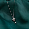 Lock and Key Pendant Necklace