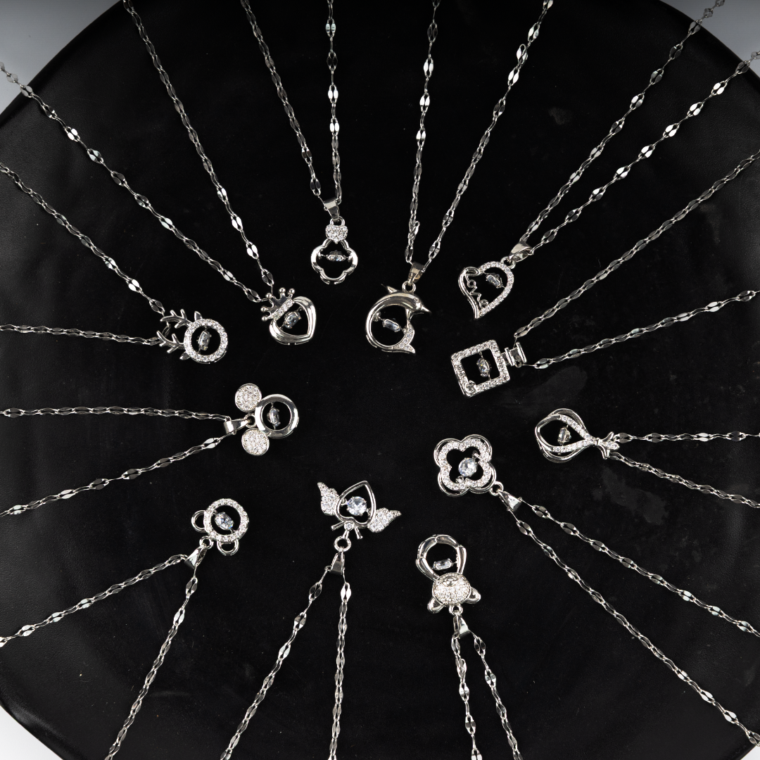 BeautyNx random stainless steel necklace