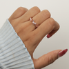 Rose Gold Mini Butterfly Ring