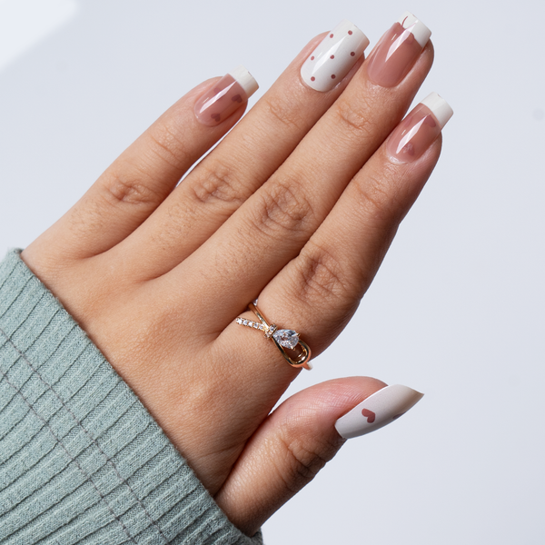 Elegant Floral Gold Ring