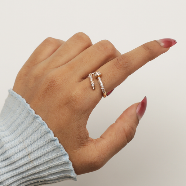 Fancy Elena Nail Ring