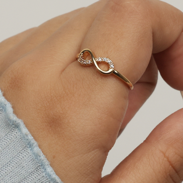 Elegant Infinity ring
