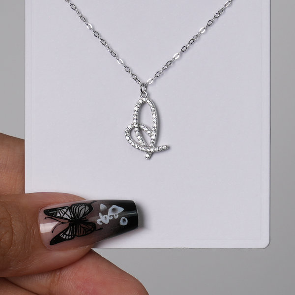 925 silver neclace Heart shaped pendent