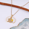 Sunflower Necklace Daisy Necklacei