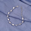 Sterling Silver Pebbles Shaped Bracelet