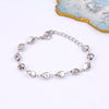 Sterling Silver Pebbles Shaped Bracelet