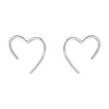 Tiny Heart Shaped Stud Earring