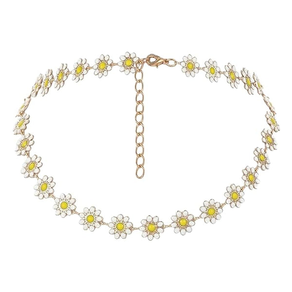 Sunflower necklace pendant