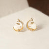 Moon Star Rabbit Earrings