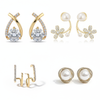 Combo Of 4 Luxury Earring Collection