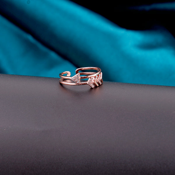 Sterling Rose Gold Plated Ring