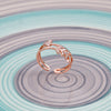 Sterling Rose Gold Plated Ring