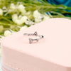 Heart Cubic Zircon Finger Rings