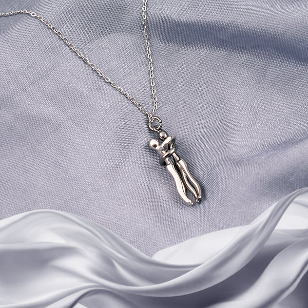 Couple Hug Necklace
