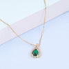Green Crystal Necklace