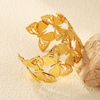 Golden Butterfly Design Bracelet