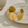 Golden Ocean Seashell Bracelet