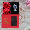 Love Moon Couple Necklace With Promise Ring Set
