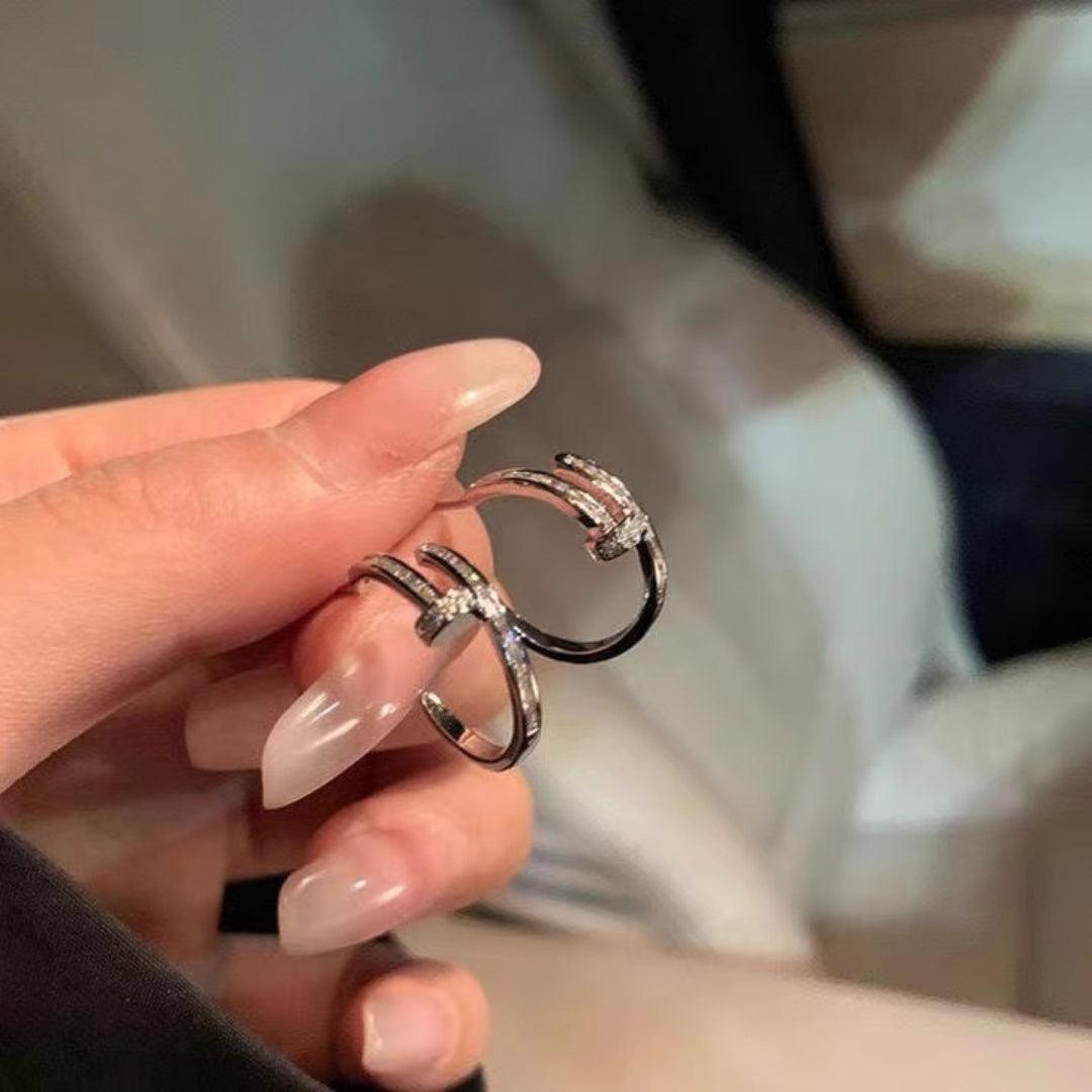 Small Silver Hoop Earrings