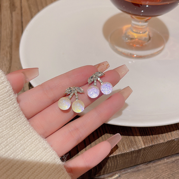 Cherry Stud Earring
