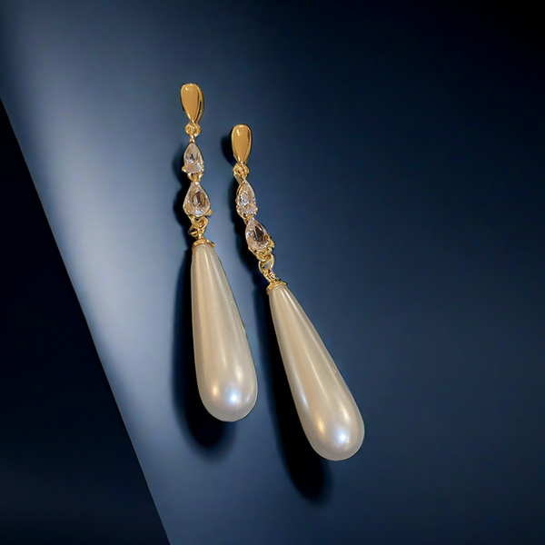 Water Drop Pearl Earring