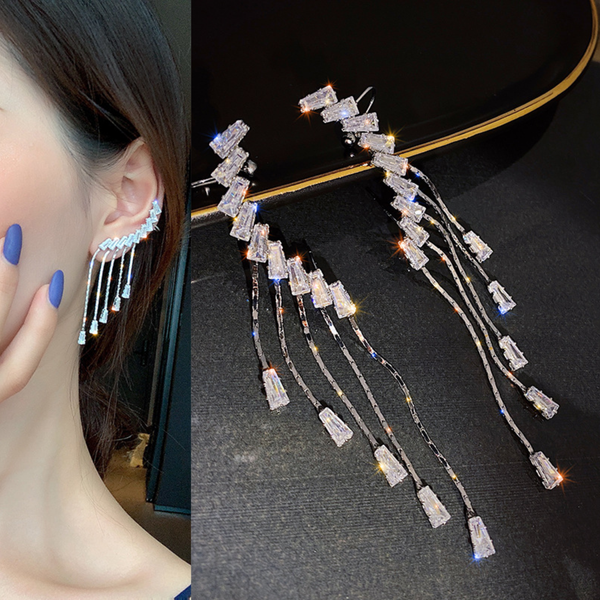 Stardust Chain Earring