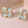 Four-petal Stud Earring