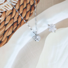 Love Crystal Shine Necklace With Crystal Flower Ring