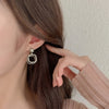 Square Rhinestoneearrings