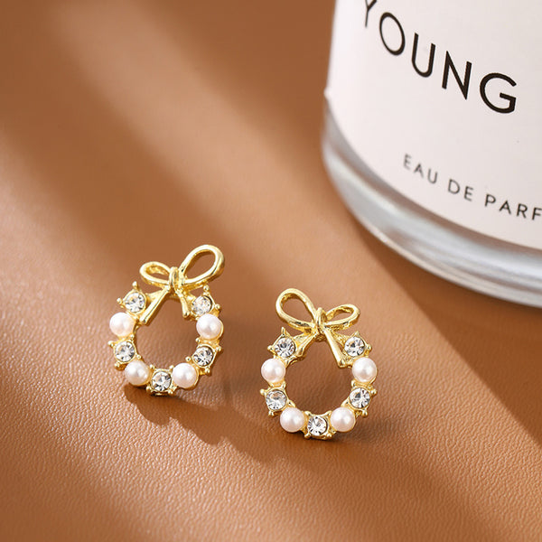 Combo Of 3 Cute Pearl Earring