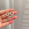 Pack Of 3 Graceful Pearl Earrings