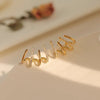 Pack Of 3 Stylish Crystal, Pearl & Spiral Earrings